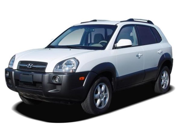 Решетка радиатора на Hyundai Tucson (2006-2014)